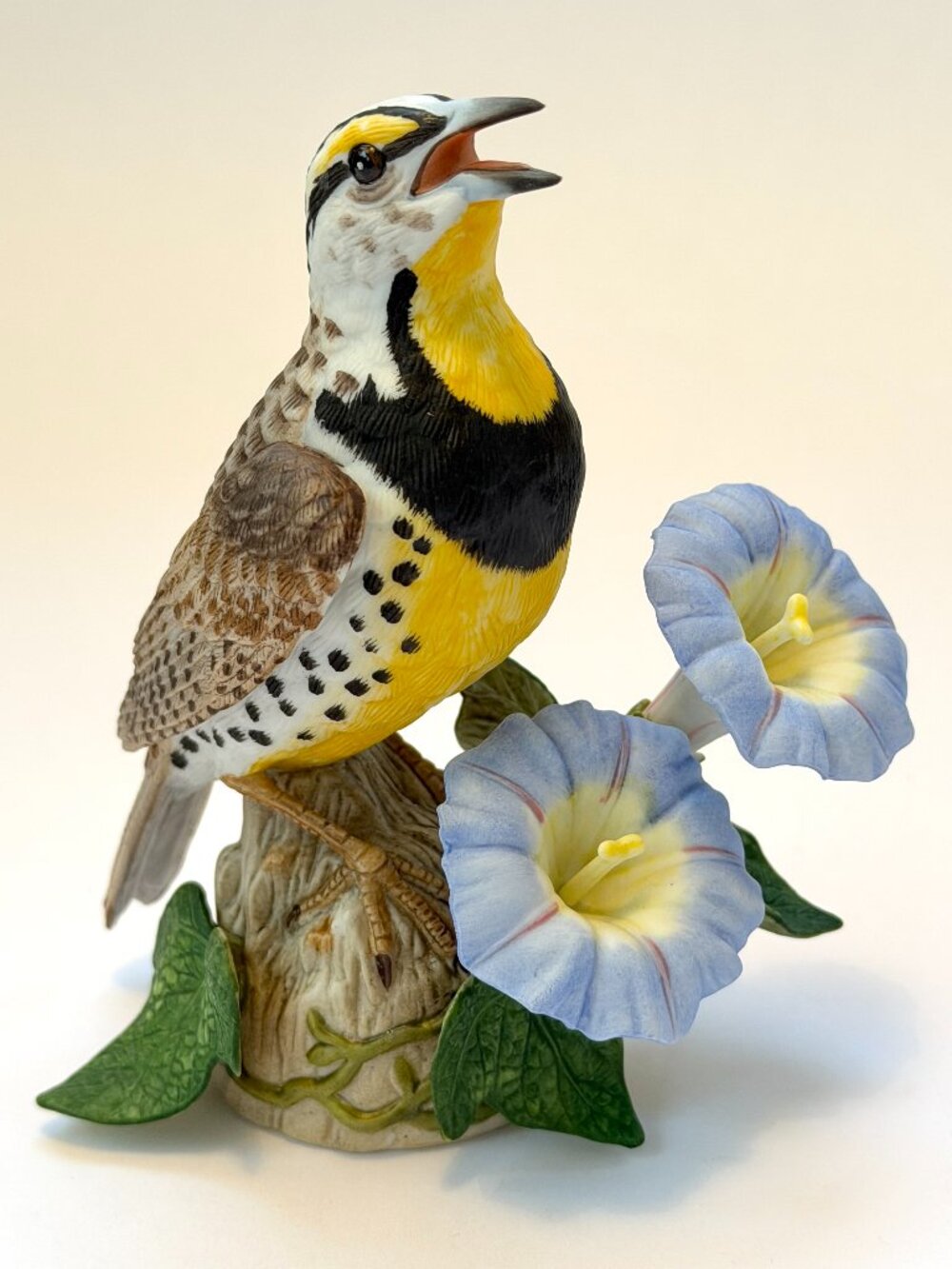 Vintage Lenox Meadowlark Porcelain Bird Figurine